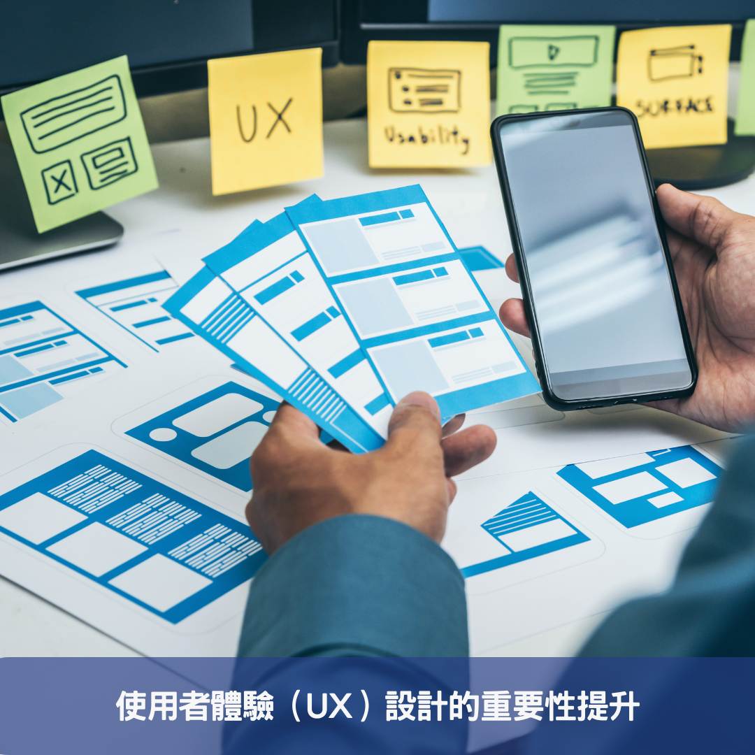 趨勢二：使用者體驗（UX）設計的重要性提升