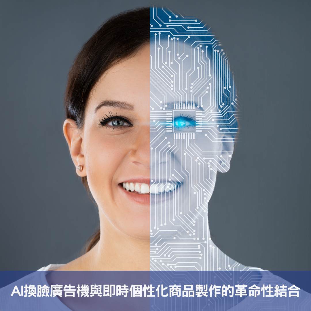 AI換臉廣告機與即時個性化商品製作的革命性結合