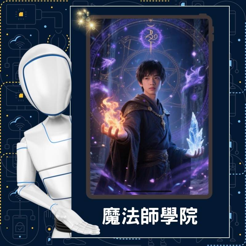 AI換臉設計站 – 魔法師學院